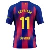 Camisola + Calções FC Barcelona Raphinha 11 Criança Equipamento 1ª 2025-26